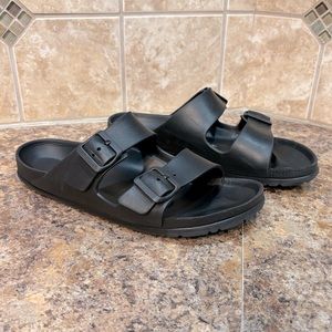Birkenstock Arizona Essentials EVA Black Rubber Sandals